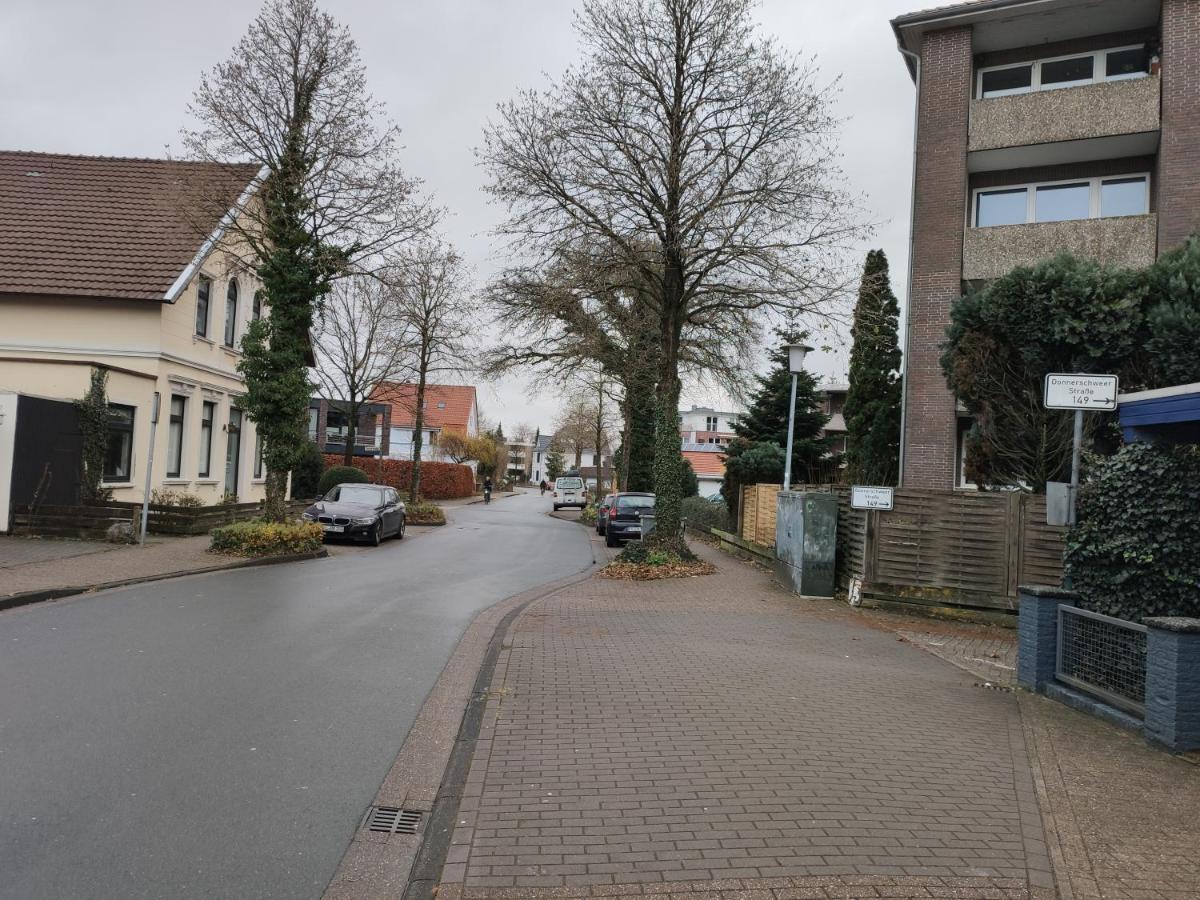 Schoene Einfache Ferienwohnung Mitten In Oldenburg Buitenkant foto